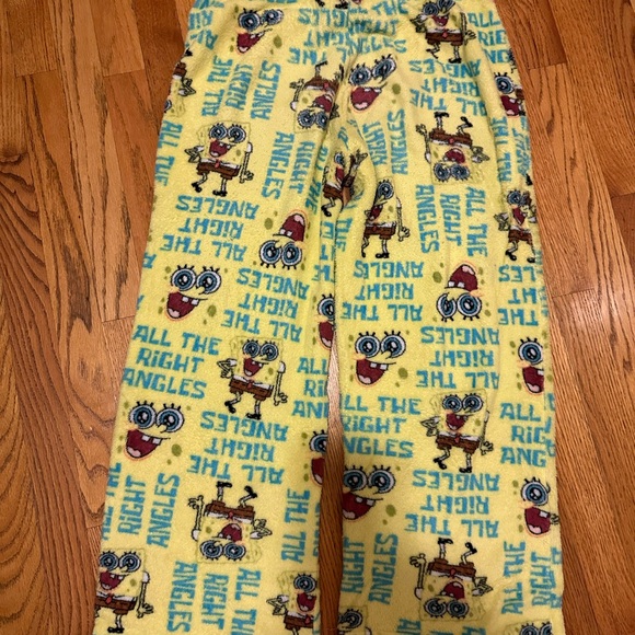 SpongeBob fleece pajama pants - Picture 2 of 2
